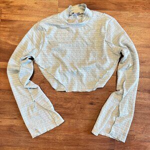 NWT Bell Sleeve Top with Open Back